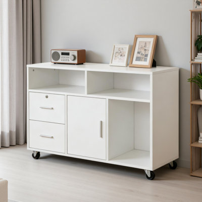 Armoire de rangement mobile, support d'imprimante, armoire de rangement de bureau