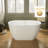 48'' x 26'' Freestanding Soaking Acrylic Bathtub-72159324