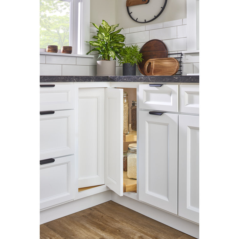 Plateau tournant 2 pièces Rev-A-Shelf, H 26 po x l 28 po x P 18,18 po, Naturel