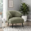 Fauteuil d'appoint Sage Green Boucle