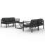 Ensemble de conversation modulaire 5 pièces Cyane