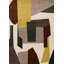 Tapis d'intérieur moderne géométrique blanc contemporain-1593656363
