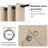2 Thick Panels Room Darkening Blackout Curtains, Thermal Insulated Block Out Light Grommet Drapes-110070640-110070668