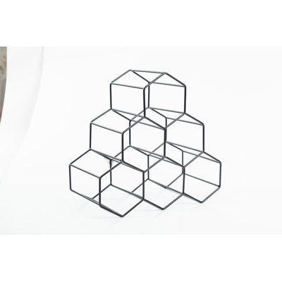 Dearri 6 Bottle Tabletop Wine Bottle Rack by Wrought Studio