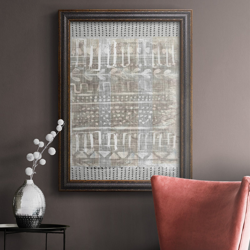 Toile encadrée de qualité supérieure Traders Tapisserie IV - prête à être accrochée, H 36 po x l 24 po x P 2,5 po
