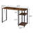 Rectangular Writing Desk With 2 Tier Shelf (Not Including Office Chairs)-488362816