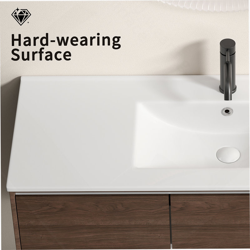 Lavabo pour salle de bain sans robinet, sans drain, seulement lavabo