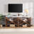 Farmhouse Console Table with X Shape Detachable Design, Ideal for Entryway, Living Room, Foyer and Hallway Storage-1877545823