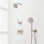 Provincetown Pressure Balance Shower System with Hand Shower - Brushed Nickel