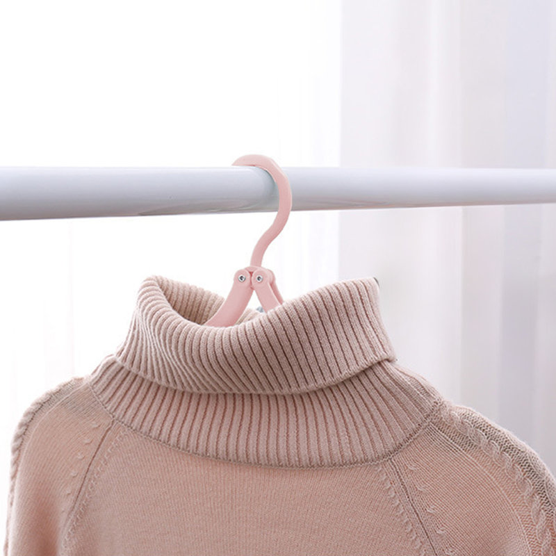 Portemanteau pliant et polyvalent, Rose