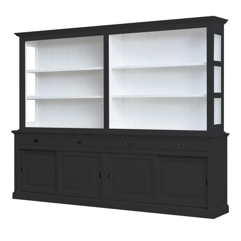 Bush Display Cabinet, Black 