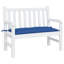 Coussin de banc de jardin en tissu Oxford 43,3 po x 19,7 po x 2,8 po Arlmont & Co.-527965851