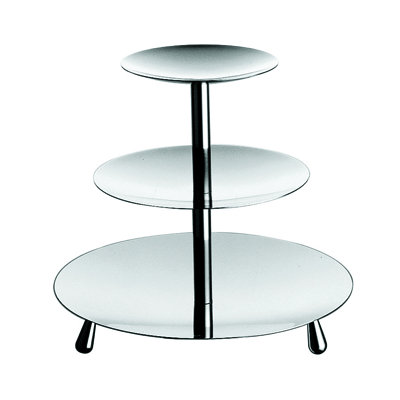 Giotto Stainless Steel Petit-Four Stand
