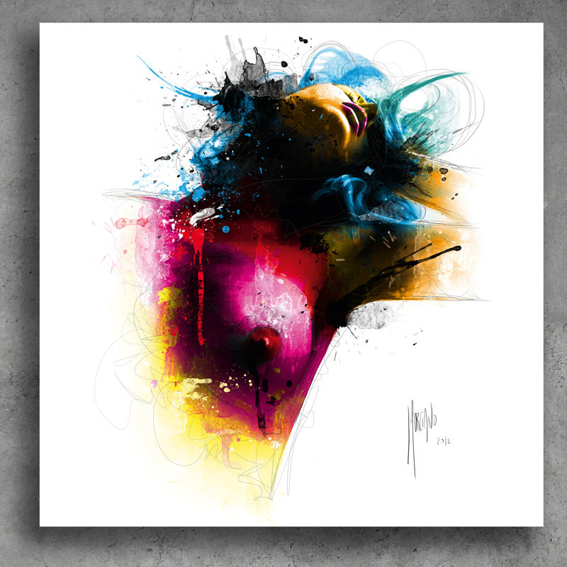 « diane », impression sur toile tendue, H 48 po x l 48 po x P 1,5 po