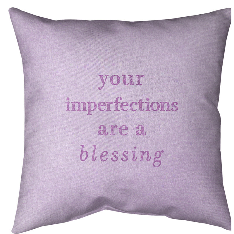 Coussin de sol, 40 po x 40 po, Violet