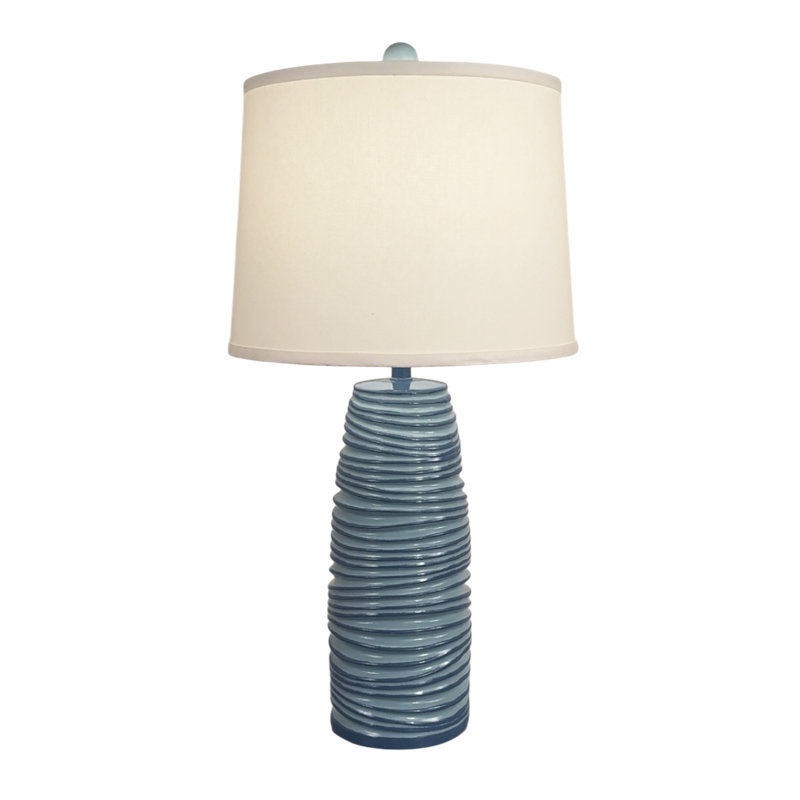 Lampe de table Tide Wave, Bleu