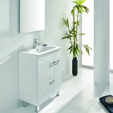 Elegance 31.5'' Single Bathroom Vanity with Ceramic Top with Mirror