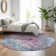 Premium Machine Washable Cerrito AMF588 Blue Rug