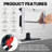 ToiletTree Products LED Fogless Shower Mirror with Shelf Makeup Mirror