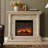 44.5"W Freestand Electric Fireplace With Remote Control-1791109618