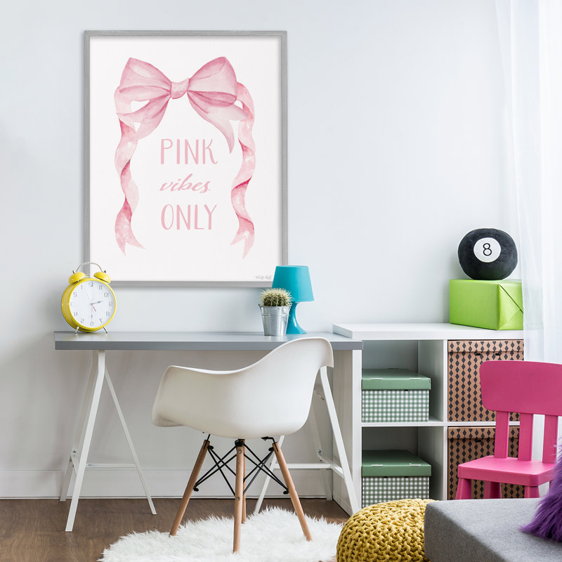 Impression féminine giclée encadrée féminine, rose par Cindy Jacobs, Estampe numérique Farmhouse, H 30 po x l 24 po
