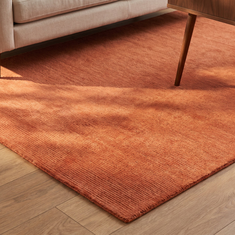Crowe Handmade Wool Area Rug, Rectangle 7'6" x 9'6"