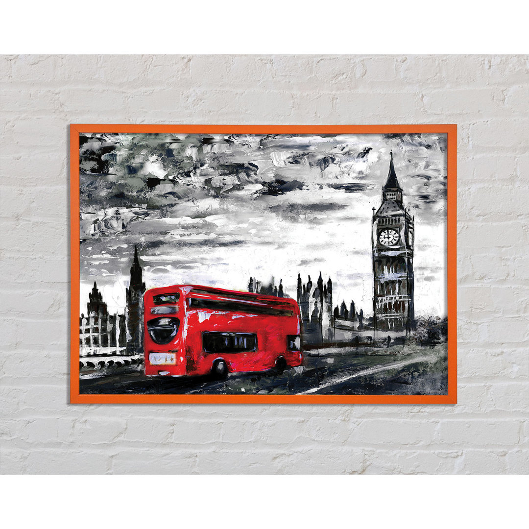 Alyric Big Ben Red Bus - Druck