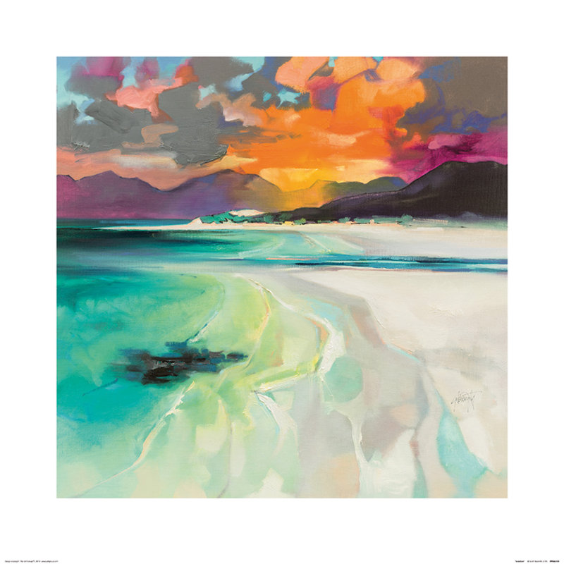Seilebost by Scott Naismith - Painting, 60cm H x 60cm W x 0.01cm D