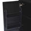 Armoire de rangement rayée avec 4 portes, réglable, idéale pour le bureau, l'entrée et le salon-265500176