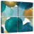 Avery Teal Watermarks Square II-109097378
