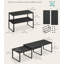 Ensemble de 2 organisateurs de tablettes extensibles, comptoir de cuisine et support à épices pour garde-manger et armoire-1336155211-1319980800