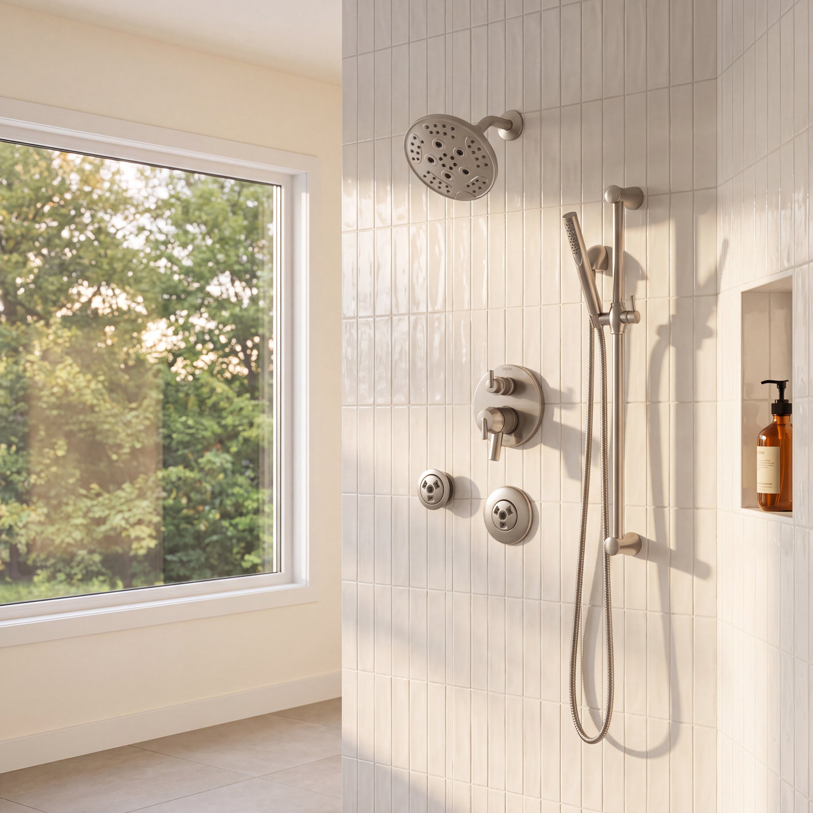 Trinsic 17 Series Complete Shower System, Stainless