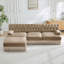 Canapé modulaire haute densité en velours 3 places Cloud-697723378-697723383