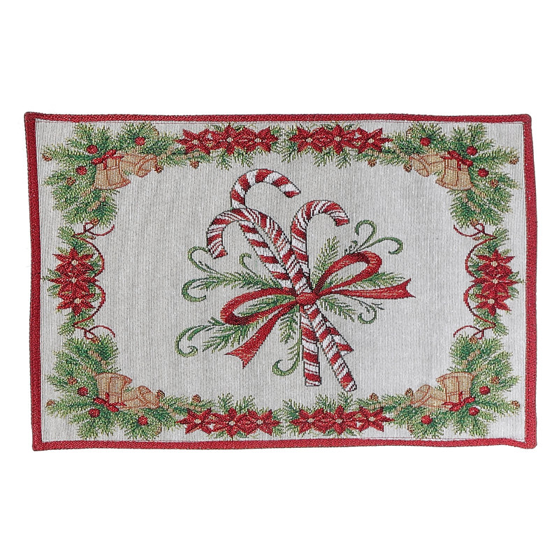 Ensemble de napperon en ruban 12 pièces Zaynab