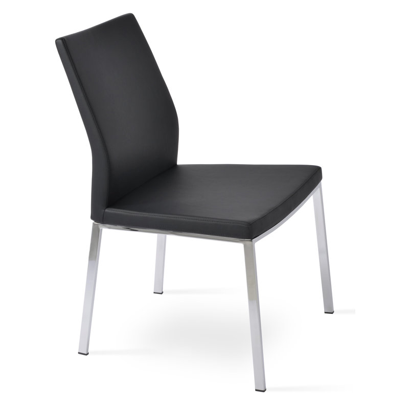 Chaise de salle à manger Pasha, Noir
