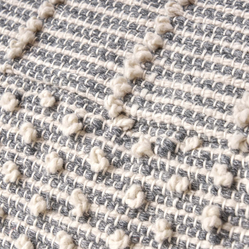 Grand repose-pieds en faux fils Diamond fabriqué à la main, confortable et polyvalent
