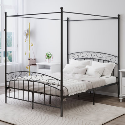 Metal Canopy Bed Frame