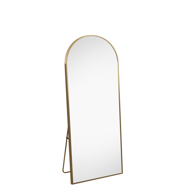 Metal Arch Mirror, 177, Gold