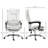 Massage Office Chair , Reclining Computer Chair With Adjustable Height And Footrest-1486308881