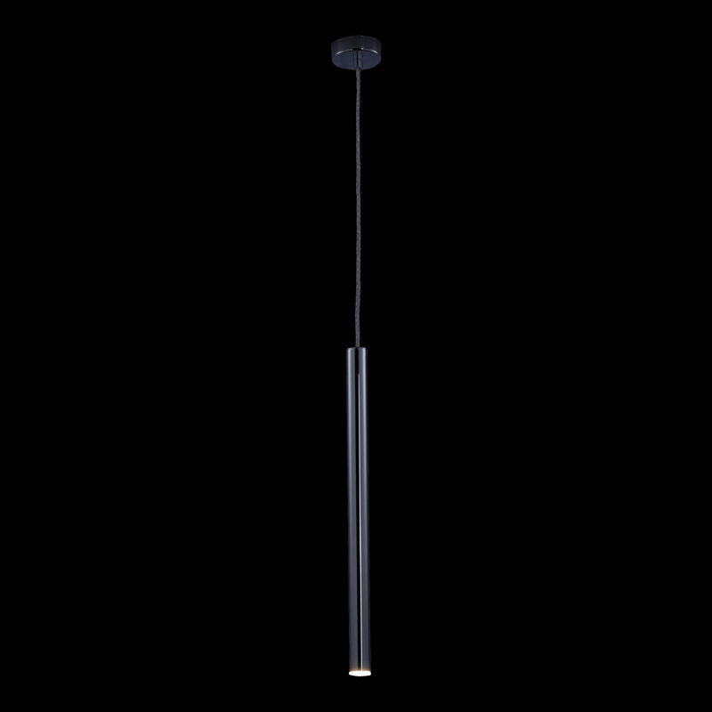 Kuhlmann 1 - Light LED Cylinder Pendant, Chrome