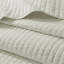 Ensemble de courtepointe 2 pièces crème simple / simple TG-119181150-119181146