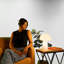 Lampe de fantaisie en verre Jesson