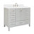 Cambridge 42.25'' Single Bathroom Vanity with Carrara Quartz Top-467159058-430846725