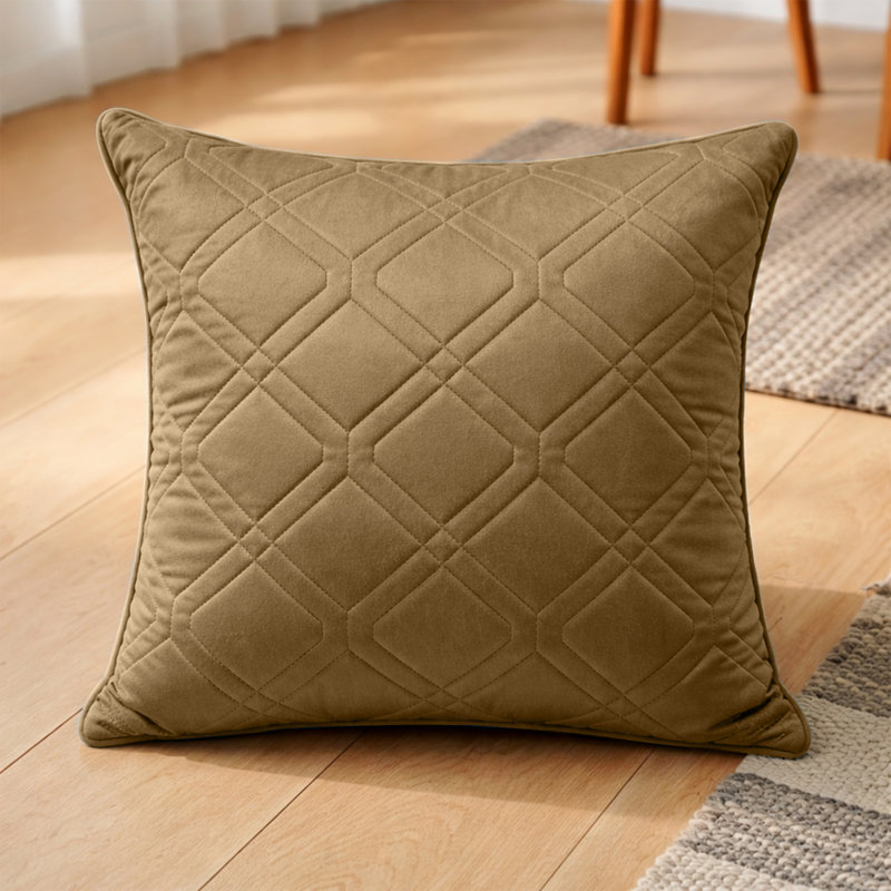 Square Cushion, Rust