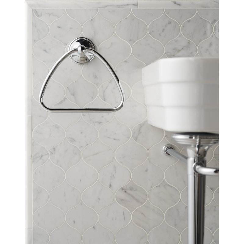 Kalos Towel Ring, Chrome