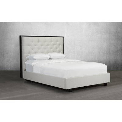 Lit plateforme en tissu d’ameublement Hatherleigh