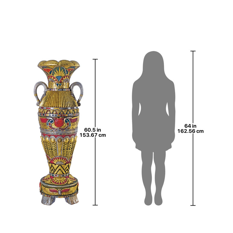 Vase de plancher Temple of Luxor