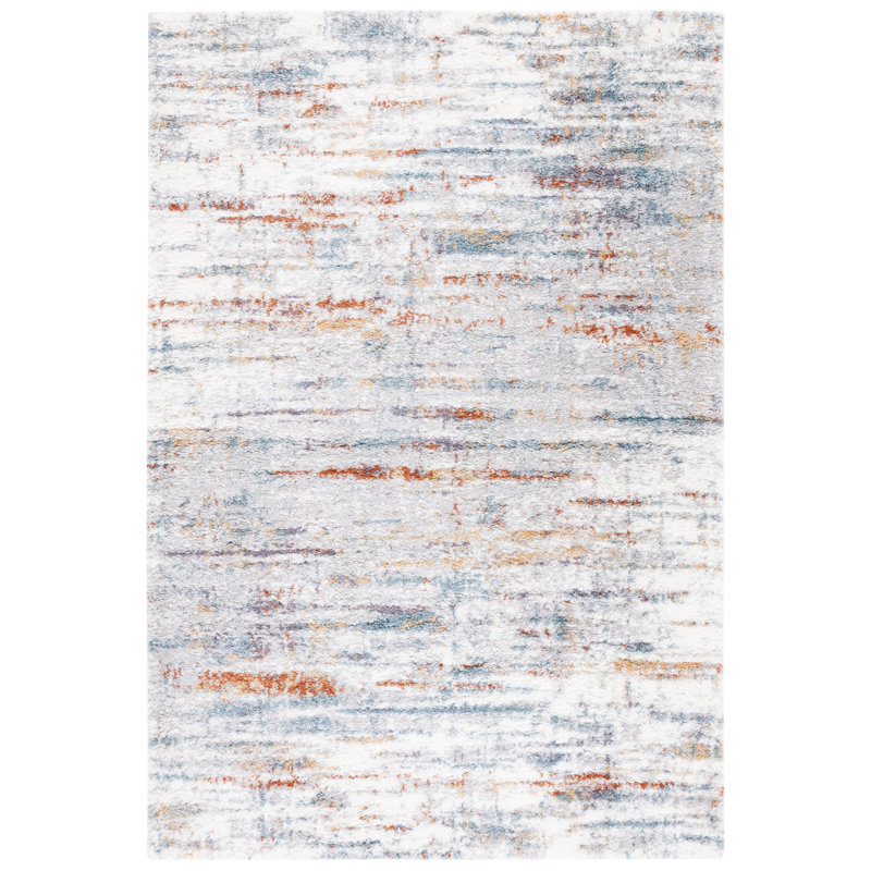 Tapis abstrait Jouji Performance, Rectangle de 10 pi x 14 pi