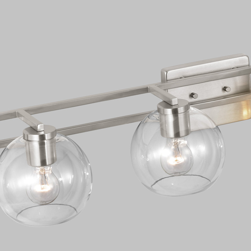 Codyn 4 - Light Vanity Light, 7.63"H x 40"W x 8.38"D, Brushed Nickel, 4