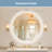 Premium Gold-Edged Smart Bathroom Mirror